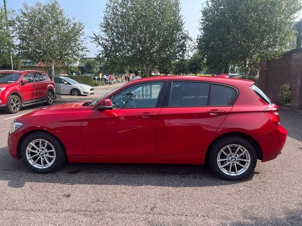 BMW 1-Series Hatchback, Petrol, 2014, Red