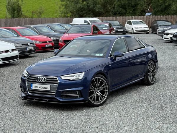 Audi A4 Saloon, Diesel, 2017, Blue