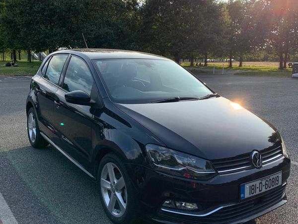 Volkswagen Polo Hatchback, Petrol, 2018, Black