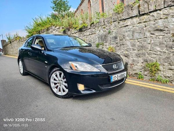 Lexus IS Saloon, Petrol, 2007, Black