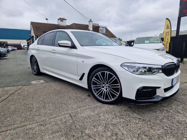 BMW 5-Series Saloon, Diesel, 2019, White