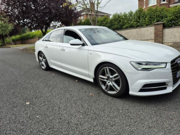 Audi A6 Saloon, Diesel, 2015, White