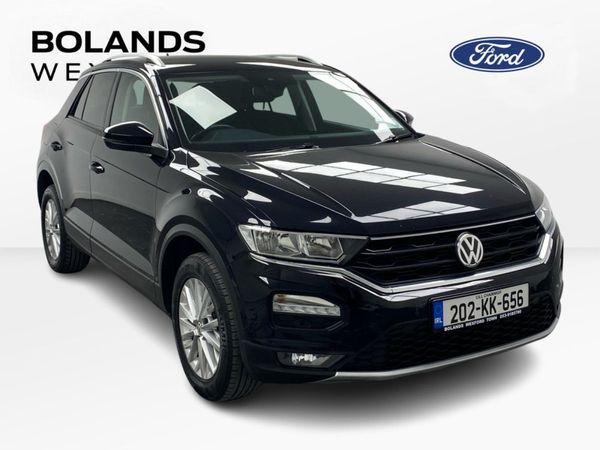 Volkswagen T-Roc SUV, Petrol, 2020, Black