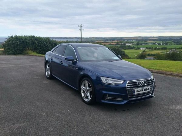 Audi A4 Saloon, Diesel, 2016, Blue