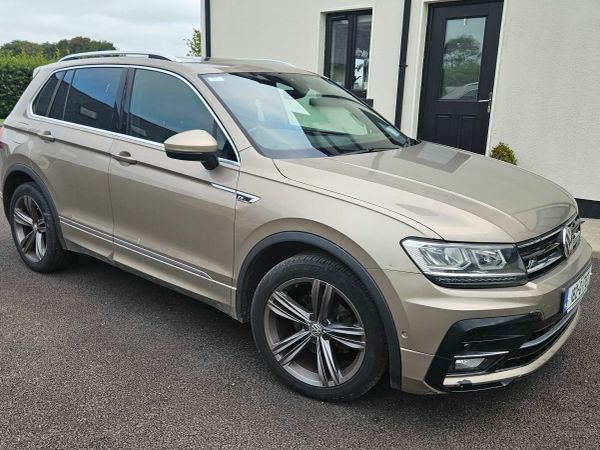 Volkswagen Tiguan SUV, Diesel, 2018, Yellow