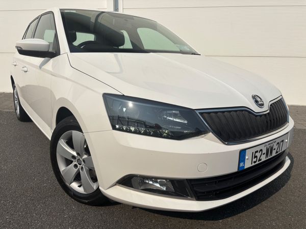 Skoda Fabia Hatchback, Petrol, 2015, White
