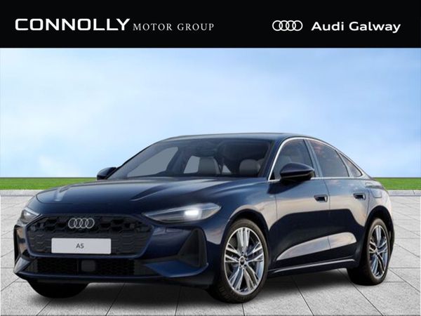 Audi A6 Saloon, Hybrid, 2025, Blue