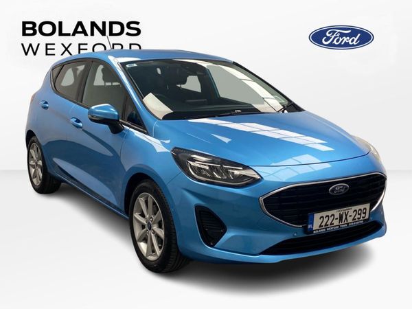 Ford Fiesta Hatchback, Petrol Hybrid, 2022, Blue