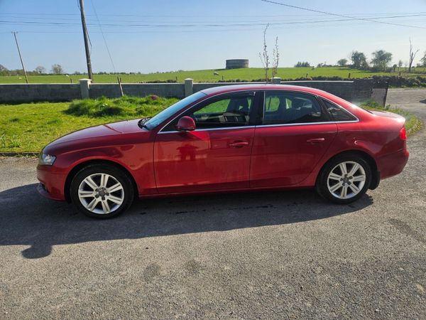 Audi A4 Saloon, Diesel, 2008, Red