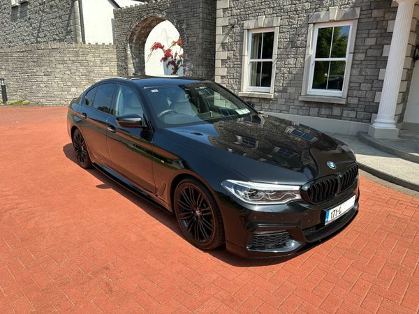 BMW 5-Series Saloon, Diesel, 2017, Black