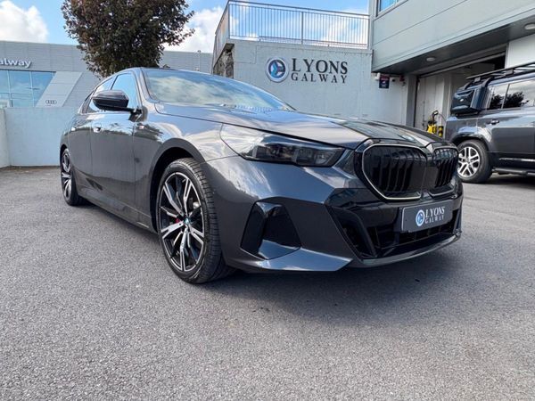 BMW 5-Series Saloon, Petrol Plug-in Hybrid, 2025, Grey