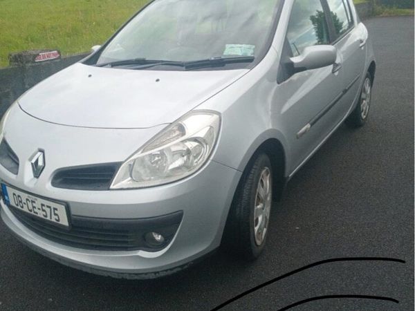 Renault Clio Hatchback, Petrol, 2008, Silver
