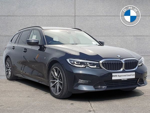 BMW 3-Series Estate, Diesel, 2020, Black
