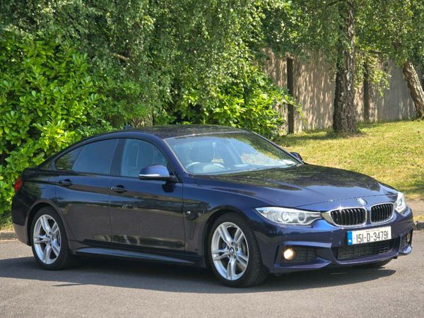 BMW 4-Series Saloon, Diesel, 2015, Blue