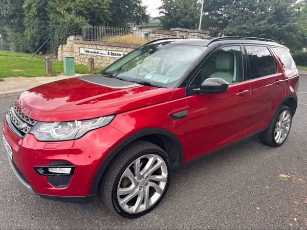Land Rover Discovery Sport SUV, Diesel, 2016, Red
