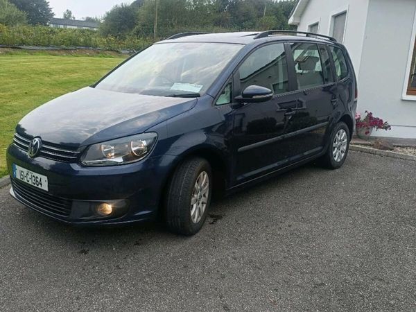 Volkswagen Touran MPV, Diesel, 2015, Blue