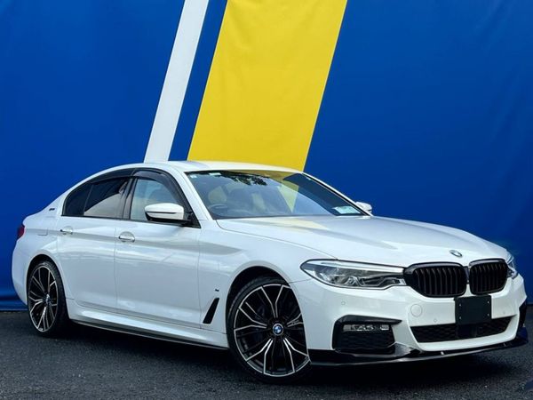 BMW 5-Series Saloon, Petrol Plug-in Hybrid, 2017, White