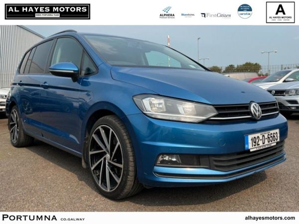 Volkswagen Touran MPV, Diesel, 2019, Blue