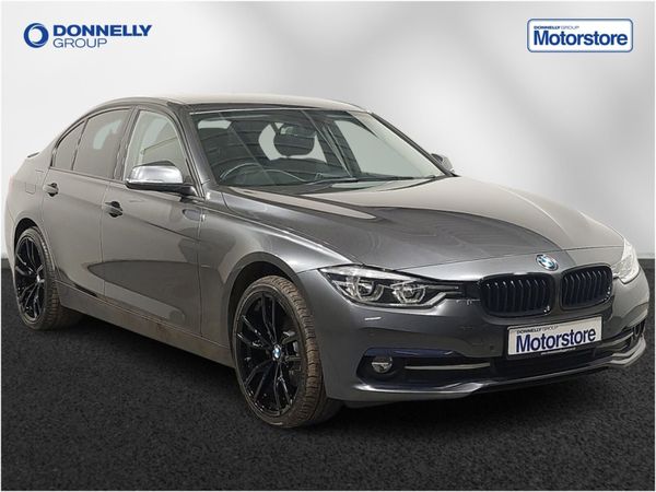 BMW 3-Series Saloon, Diesel, 2018, Grey
