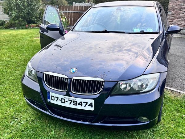BMW 3-Series Saloon, Petrol, 2007, Blue