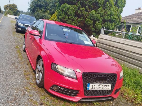 Audi A4 Saloon, Diesel, 2011, Red