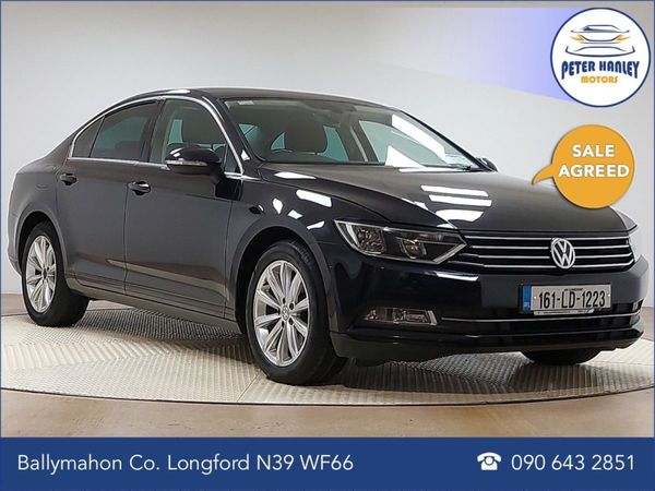 Volkswagen Passat Saloon, Diesel, 2016, Black