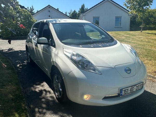 Nissan Leaf Hatchback, Electric, 2015, White