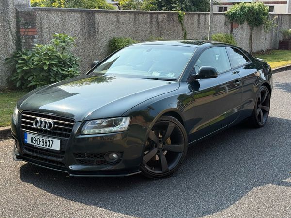 Audi A5 Coupe, Diesel, 2009, Green