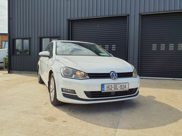 Volkswagen Golf Hatchback, Diesel, 2015, White