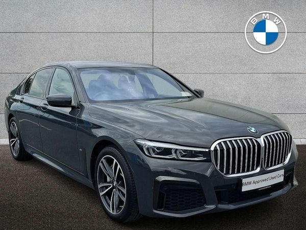 BMW 7-Series Saloon, Petrol Plug-in Hybrid, 2021, Grey