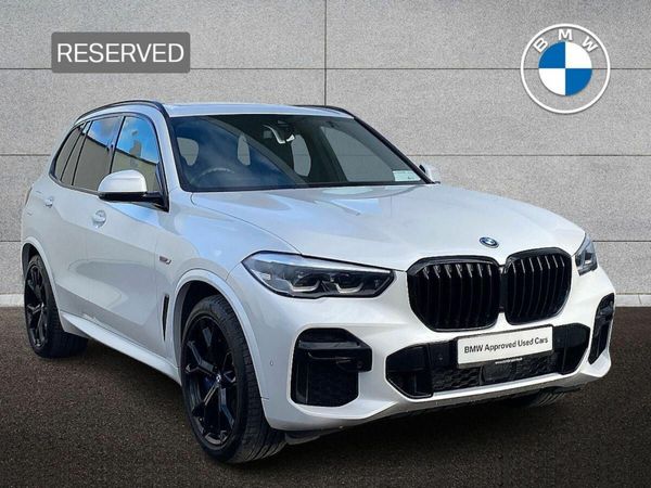 BMW X5 SUV, Petrol Plug-in Hybrid, 2022, White
