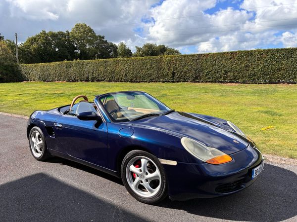 Porsche Boxster Convertible, Petrol, 1998, Blue