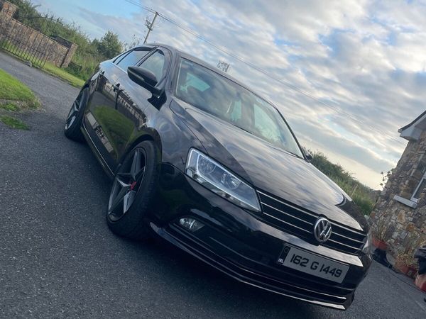 Volkswagen Jetta Saloon, Diesel, 2016, Black