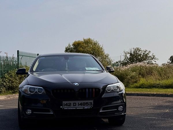 BMW 5-Series Saloon, Diesel, 2014, Black