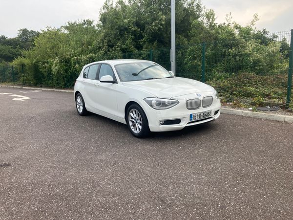 BMW 1-Series Hatchback, Petrol, 2015, White