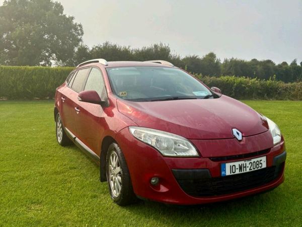 Renault Megane Estate, Diesel, 2010, Red