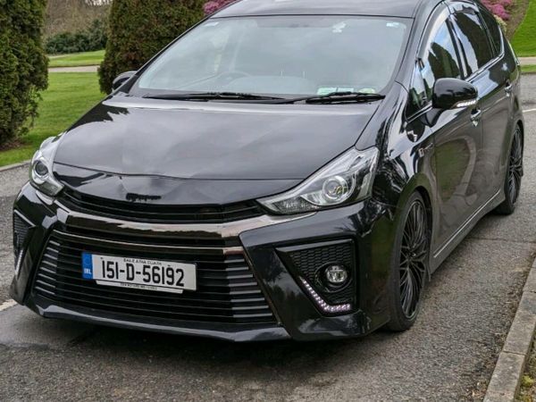 Toyota Prius MPV, Petrol Hybrid, 2015, Black