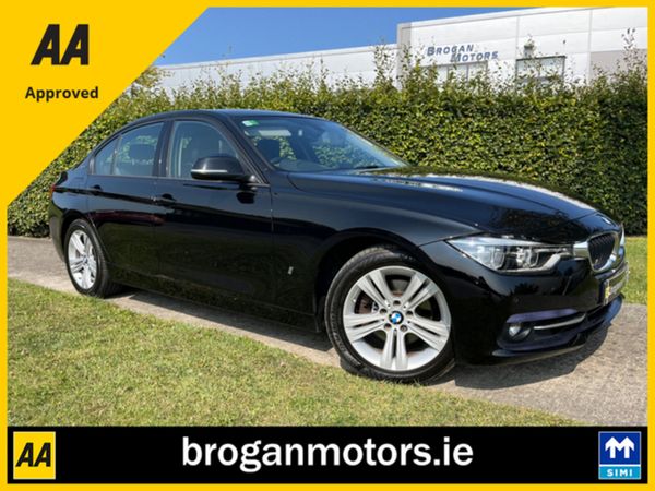 BMW 3-Series Saloon, Petrol Plug-in Hybrid, 2017, Black