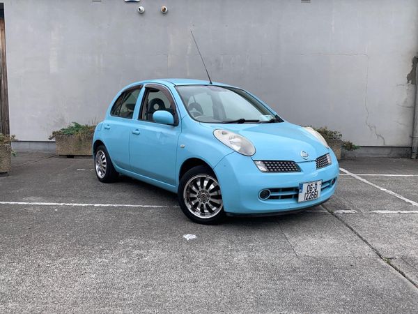 Nissan March Hatchback, Petrol, 2006, Blue