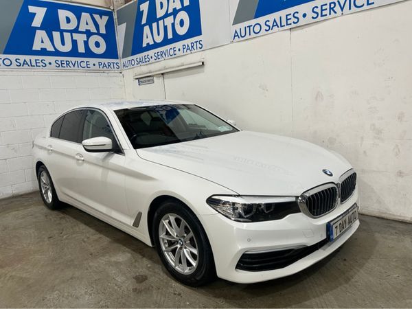 BMW 5-Series Saloon, Diesel, 2019, White