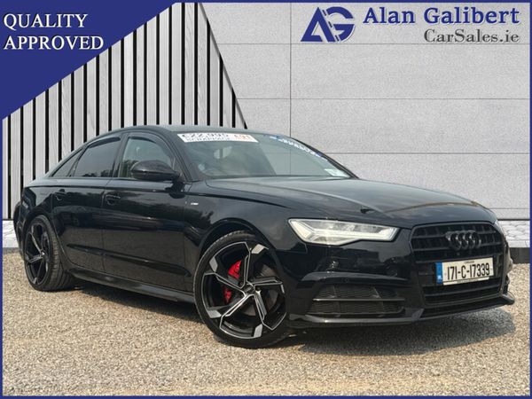 Audi A6 Saloon, Diesel, 2017, Black