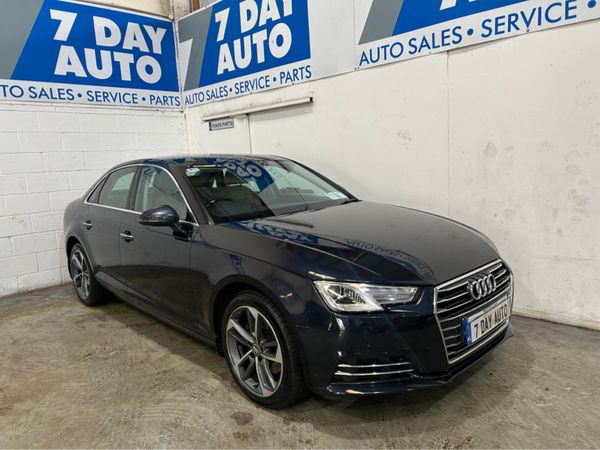 Audi A4 Saloon, Diesel, 2017, Blue