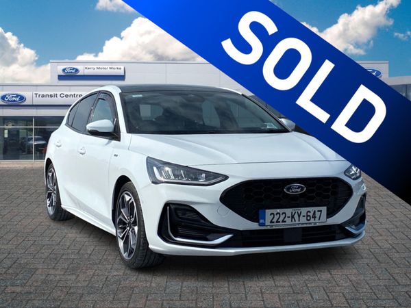 Ford Focus Hatchback, Diesel, 2022, White