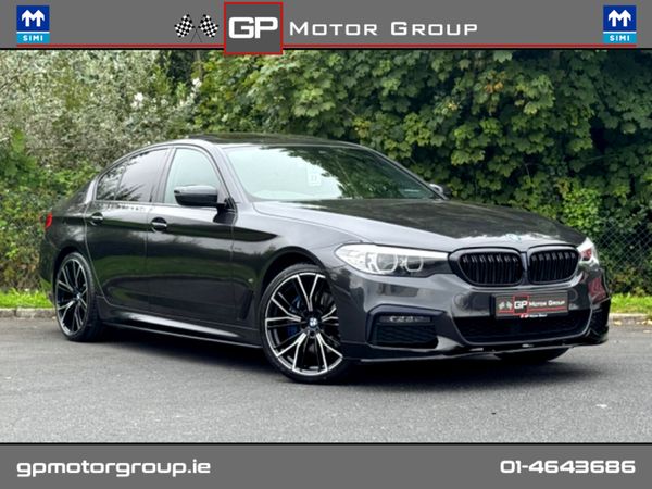 BMW 5-Series Saloon, Petrol Plug-in Hybrid, 2019, Grey