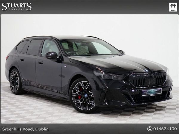 BMW 5-Series Estate, Hybrid, 2025, Black