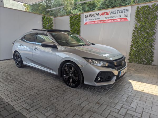 Honda Civic Hatchback, Petrol, 2018, Silver