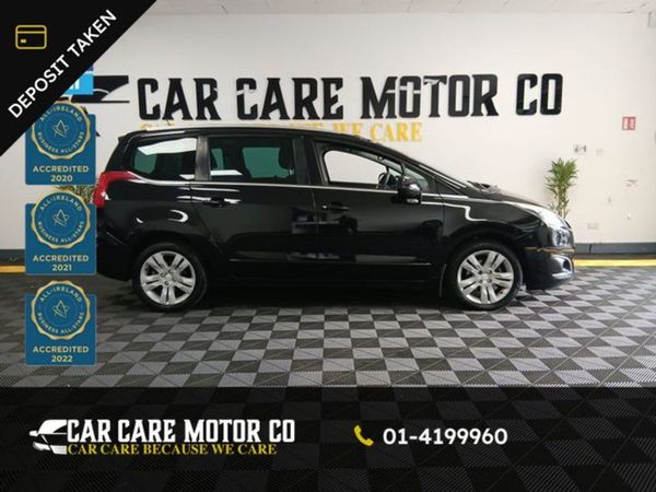 Peugeot 5008 MPV, Diesel, 2015, Black