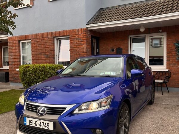 Lexus CT Hatchback, Petrol Hybrid, 2015, Blue