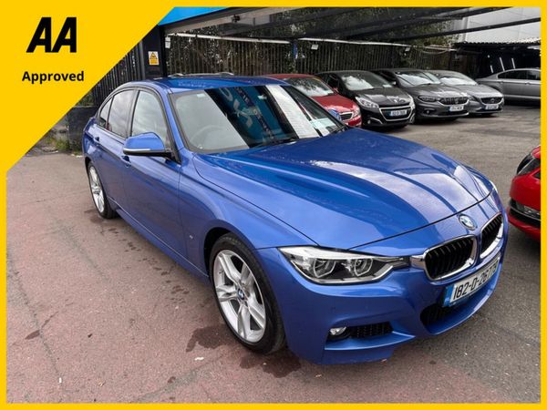 BMW 3-Series Saloon, Petrol Plug-in Hybrid, 2018, Blue
