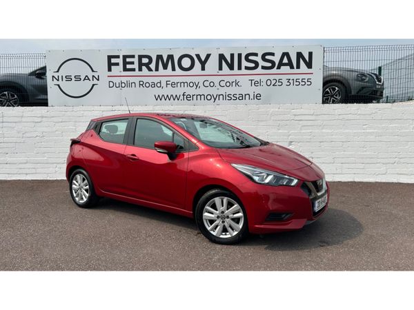 Nissan Micra Hatchback, Petrol, 2020, Red